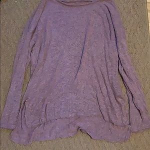 Soft oversized pullover sweater